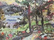 Lovis Corinth, Garten am Walchensee